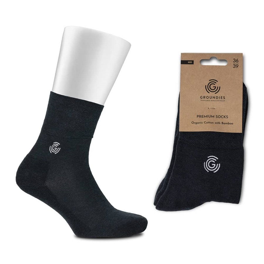 Groundies Deutschland Wintersocken Schwarz